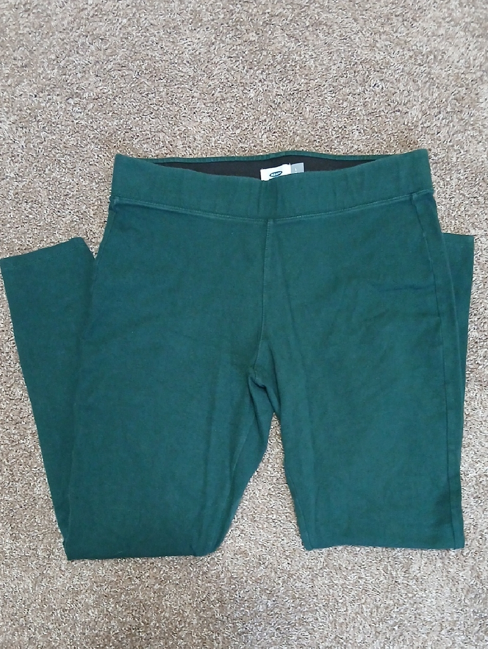 Women's Old Navy Teal Green Leggings Size Large - Picture 2 of 3
